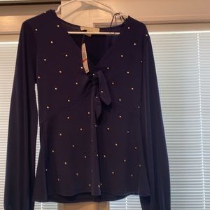 NWT MK blouse